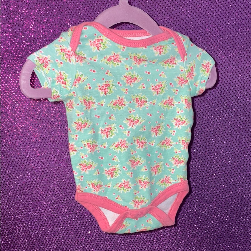 Floral Baby One Piece